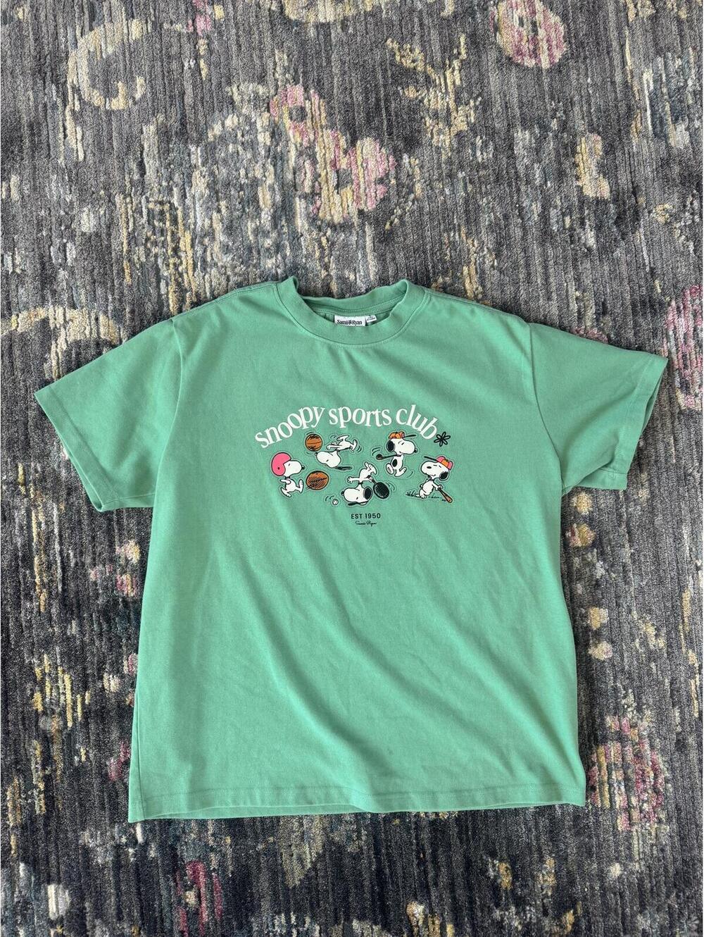 SAMII RYAN SNOOPY SPORTS CLUB T-SHIRT